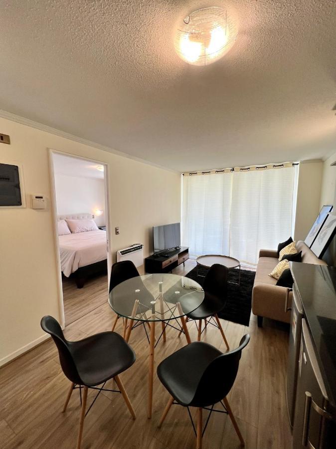 Estupendo Depto 1 dormitorio en Ñuñoa Santiago de Chile Exterior foto